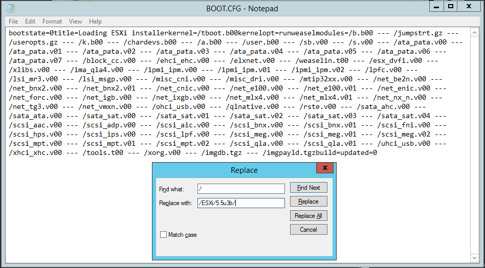 Add ESXi files 2