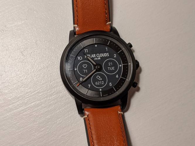 fossil watchface