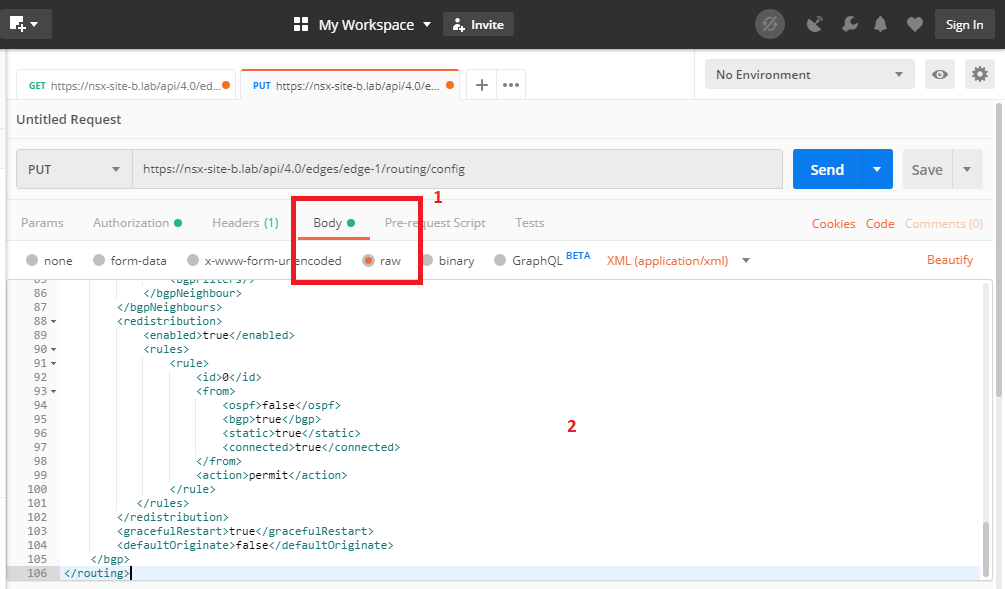 NSX API Put 3