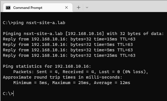 ICMP Test