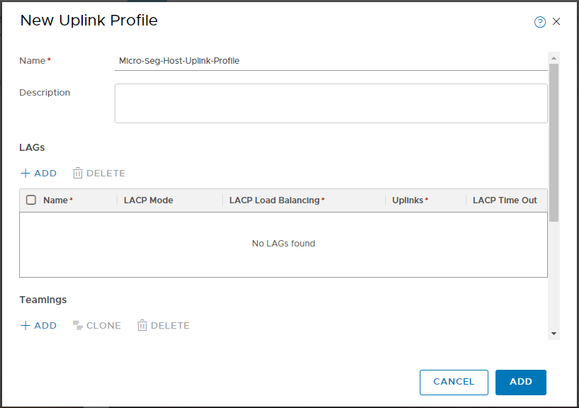 Uplink Profile 1