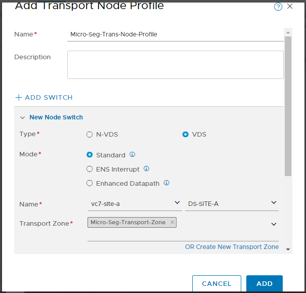 Trans Node Profile 1