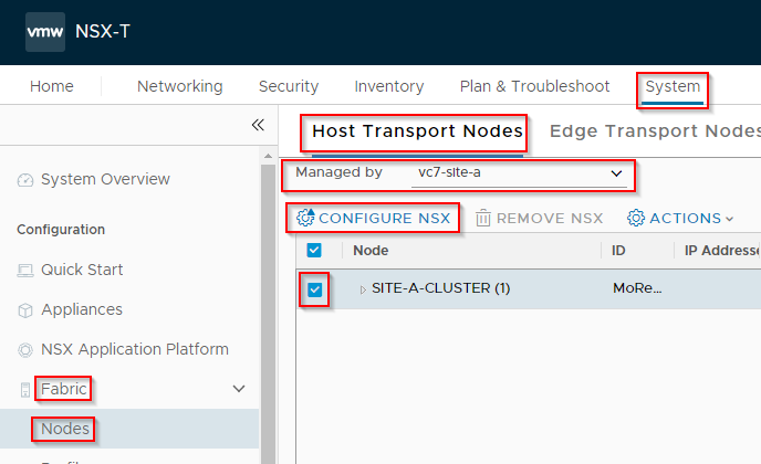 Configure Cluster