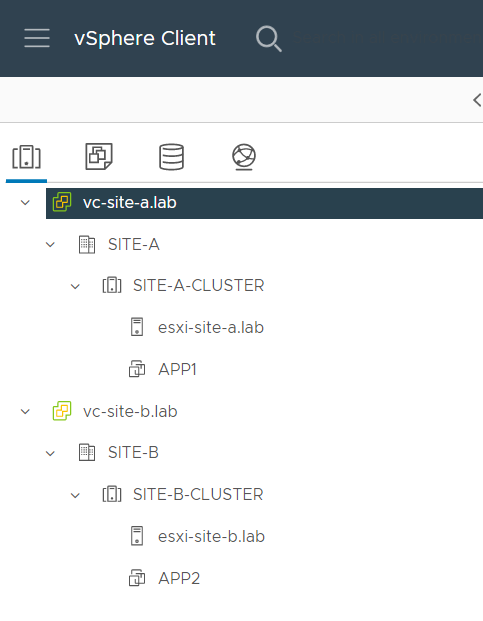 vCenter Clusters