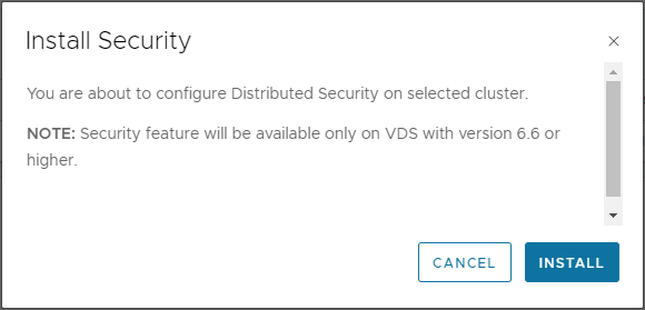 Install Security Prompt