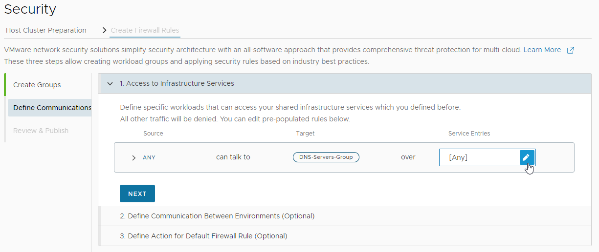 Access Infrastructure Services