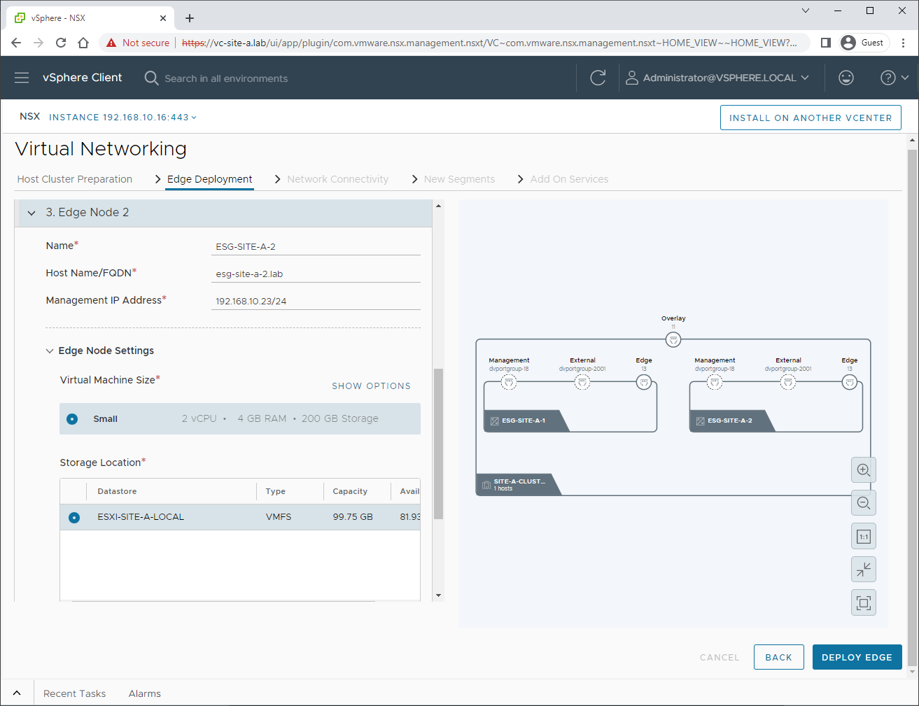 Edge Node 2 Settings 1