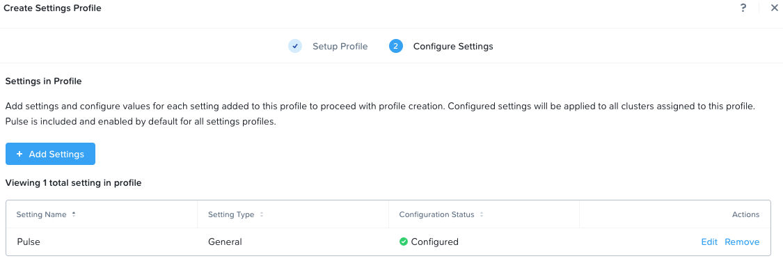 Cluster Profiles Creation 2