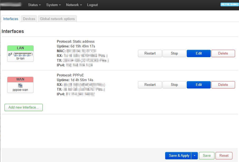 OpenWRT Base Config