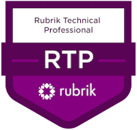 Rubrik Technical Professional badge