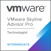VMware Skyline Advisor Pro Technologist: Intermediate