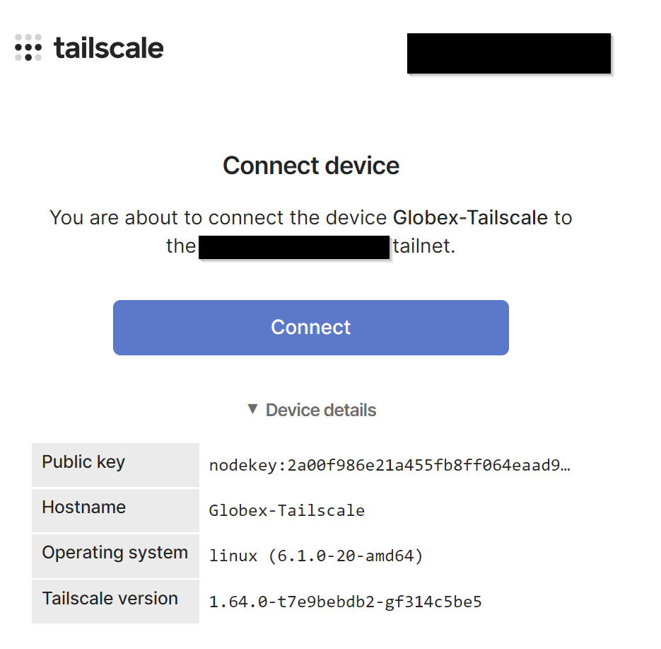 Tailscale Install 3