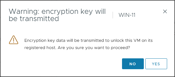 Invalid Encrypted VM Unlock - No NKP 2