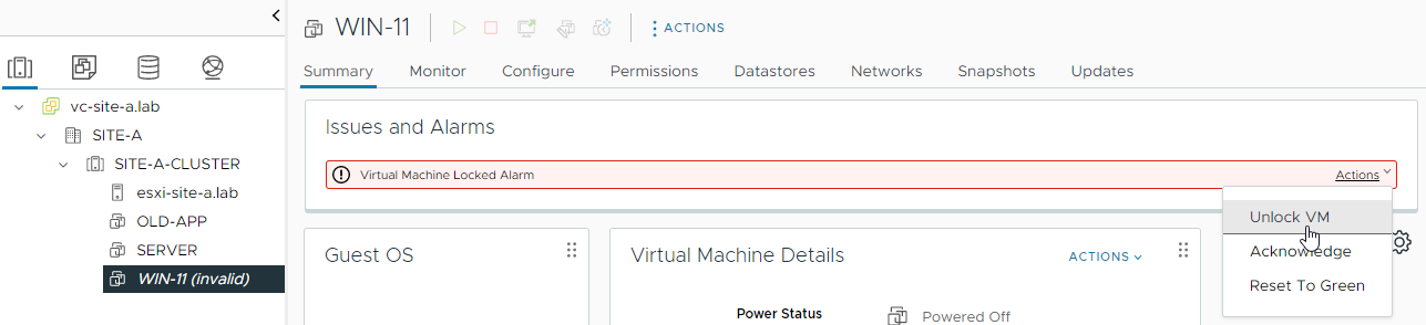 Invalid Encrypted VM Unlock - With NKP 1