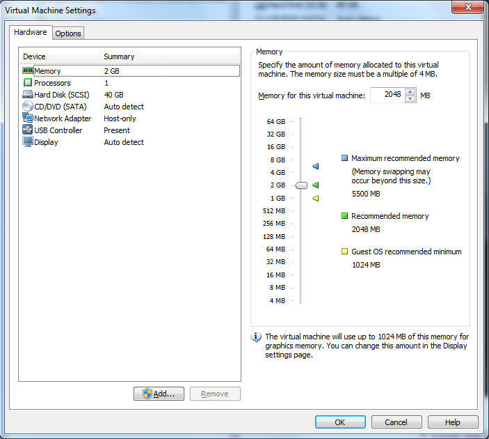 VM Config